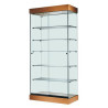 Volglas vitrine Nova 6 met plafond LED verlichting