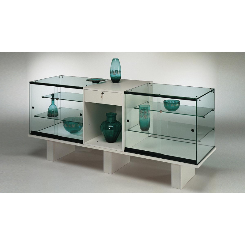 Volglas toonbank vitrine Nova 202T zonder verlichting