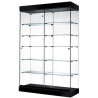 Volglas vitrine Nova 7 met rail LED verlichting