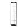 Aluminium Trendline vitrine 400x400x2000 zonder verlichting