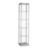 Aluminium Trendline vitrine 400x400x2000 zonder verlichting