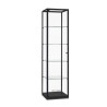 Aluminium Trendline vitrine 500x500x2000 zonder verlichting