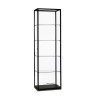 Aluminium Trendline vitrine 600x400x2000 zonder verlichting