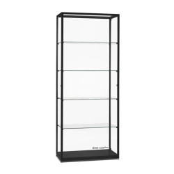 Aluminium Trendline vitrine 800x400x2000 zonder verlichting