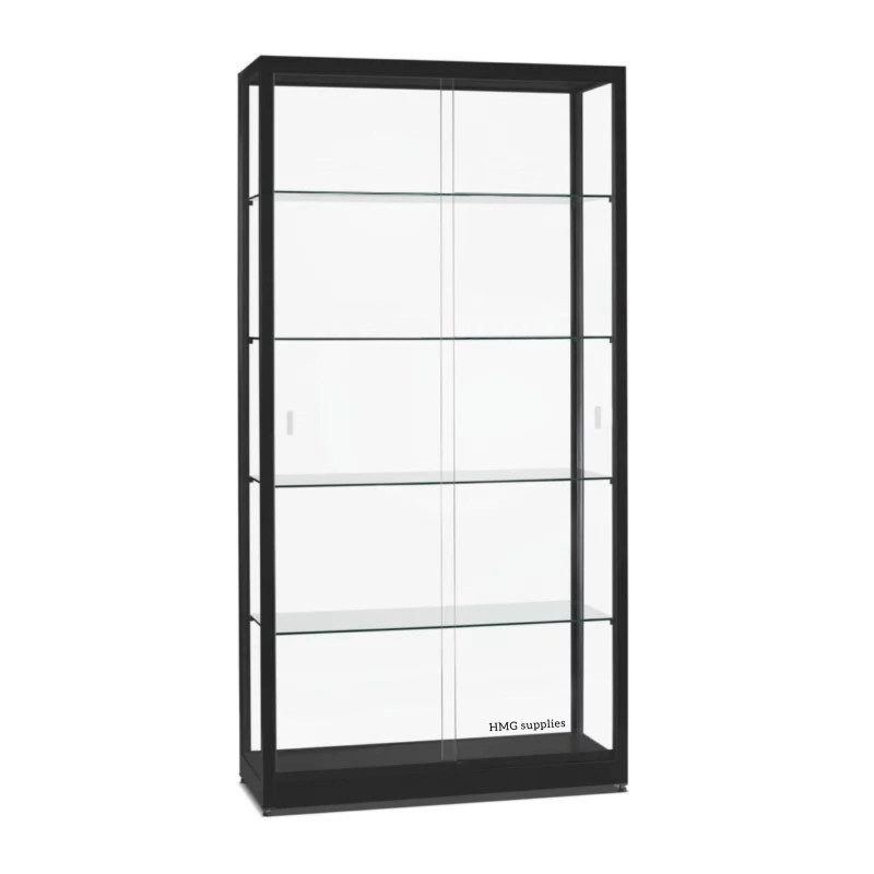 Aluminium Trendline vitrine 1000x400x2000 zonder verlichting