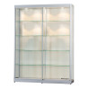 Aluminium Trendline vitrine 1500x400x2000 zonder verlichting