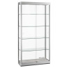 Aluminium Trendline vitrine 1000x400x2000 met plafond verlichting