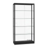 Aluminium Trendline vitrine 1000x400x2000 met plafond verlichting