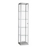 Aluminium Trendline brandwerende vitrine 400x400x2000 zonder verlichting