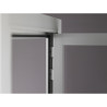 Aluminium wandvitrine Presentation 1000x300x1000 zonder verlichting