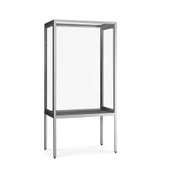 Aluminium vitrine...