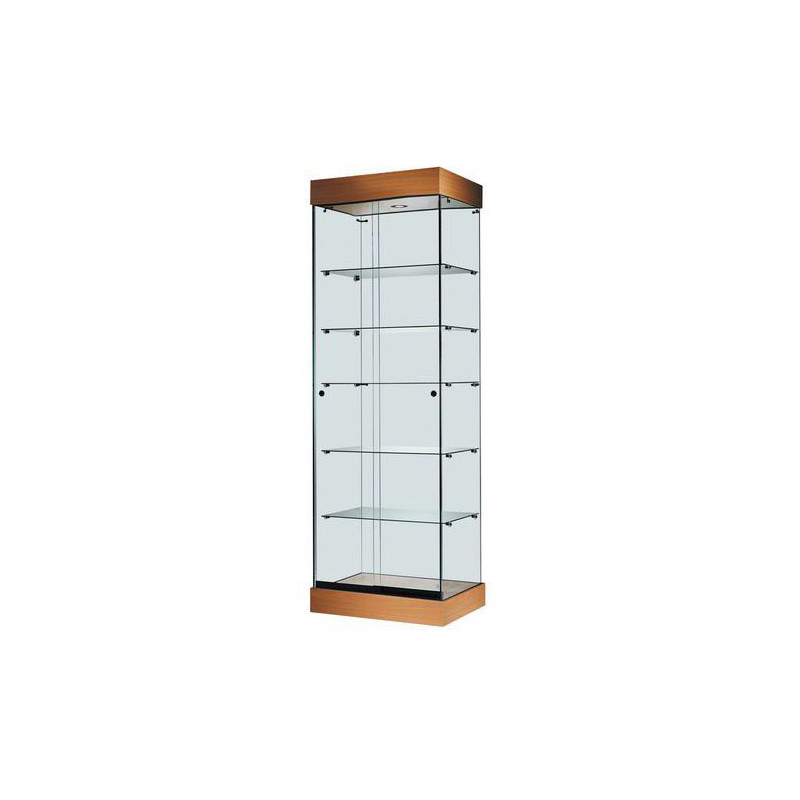 Volglas vitrine Nova 3 met plafond LED verlichting