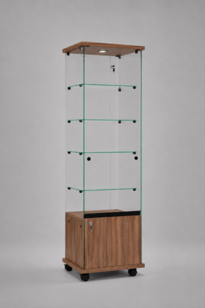 Volglas vitrine met onderkast Elegance 5K