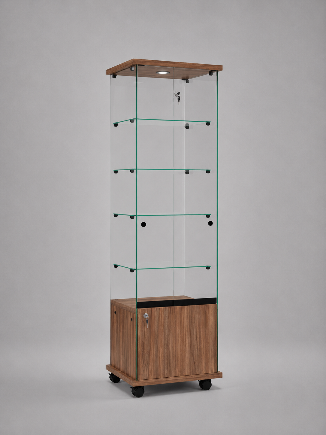 Volglas vitrine met onderkast Elegance 5K