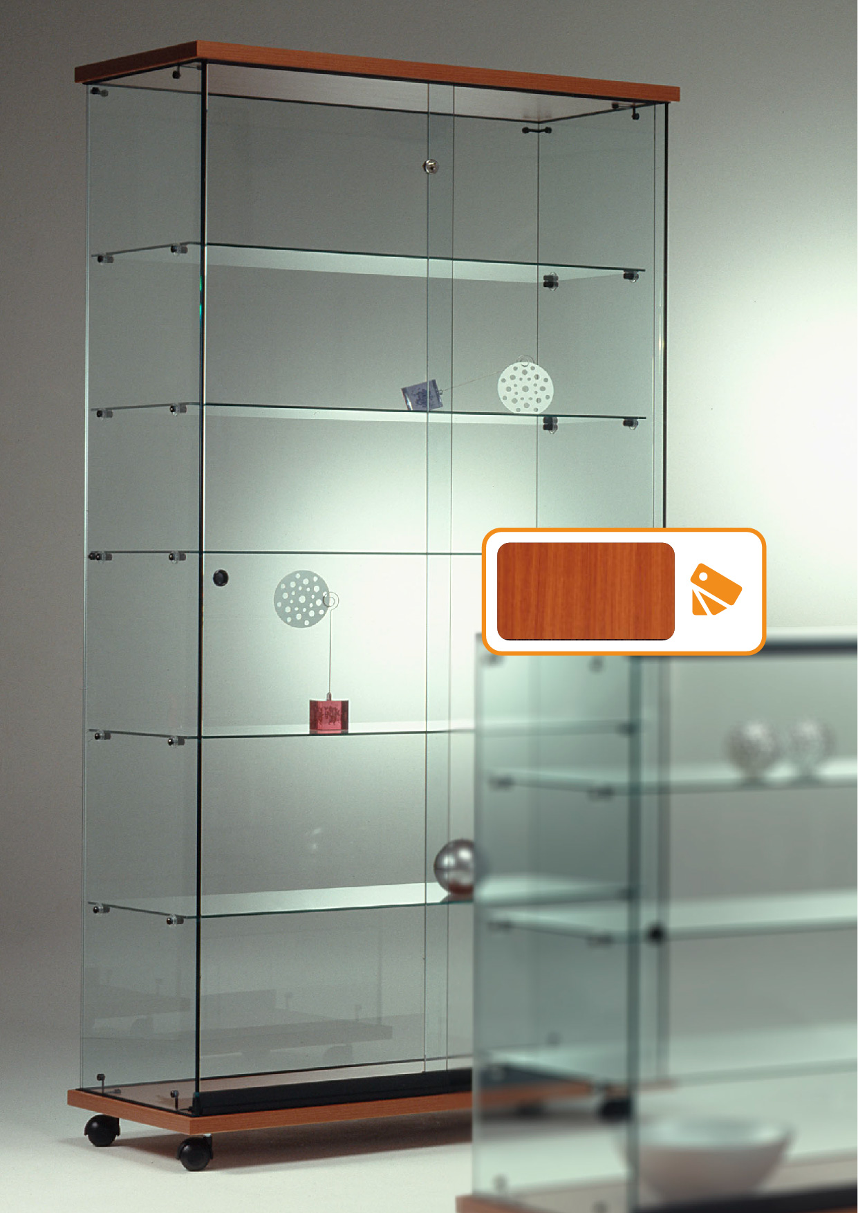 Volglas vitrine Elegance 6