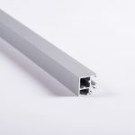 Aluminium vitrine met onderkast Highlight 1000K - Haaks