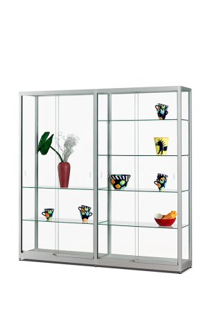 Aluminium vitrine Essential 2000
