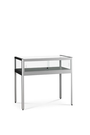 Aluminium tafelvitrine Presentation 1000