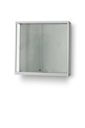 Aluminium wandvitrine Presentation 1000W