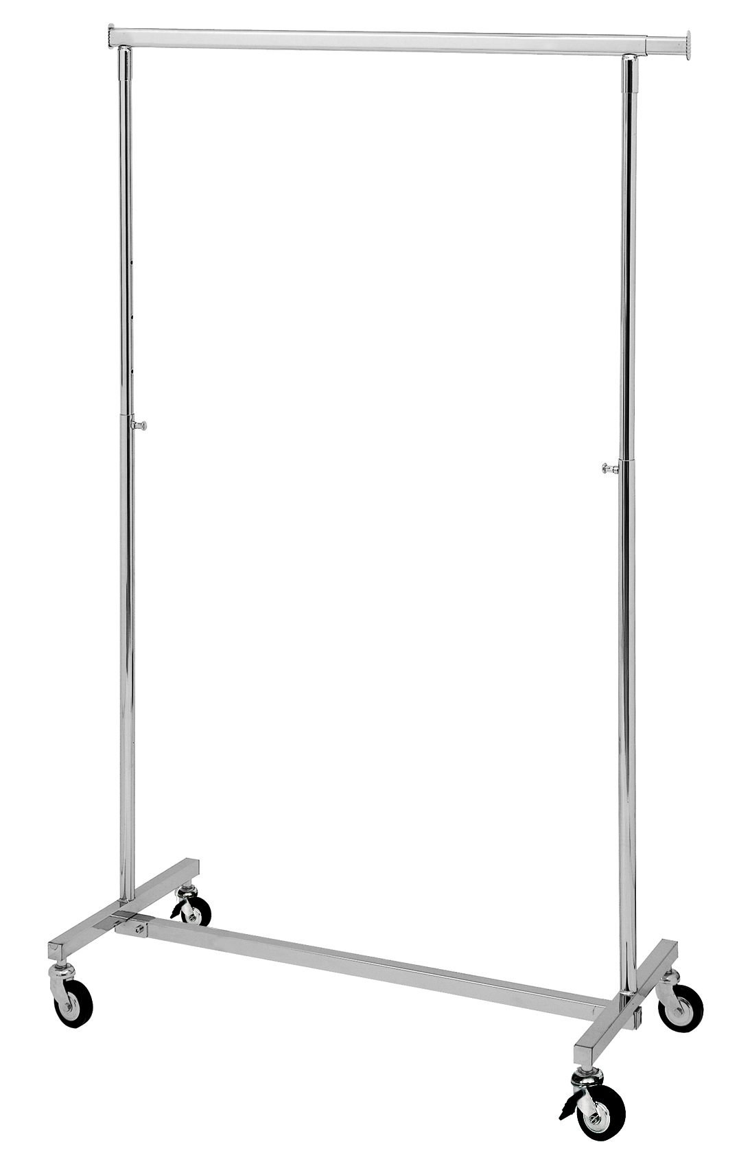 Inklapbaar en verstelbaar kledingrek 02054C-RGF – Chroom