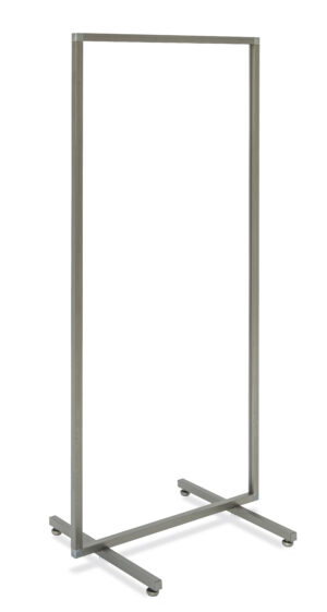 Vrijstaand kledingrek 71cm 08601Y – Mat transparant