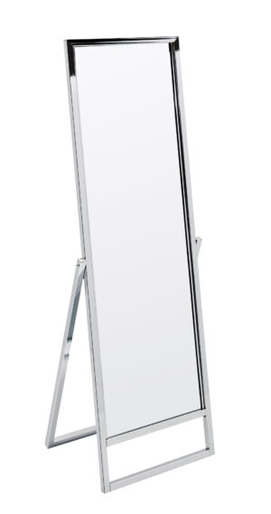 Vrijstaande kantelbare passpiegel 08780C - Chroom